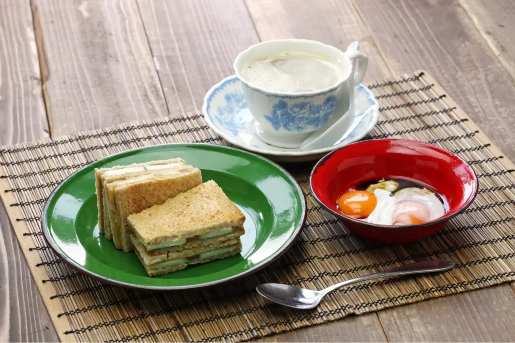 Kaya Toast typisches Singapur Streetfood