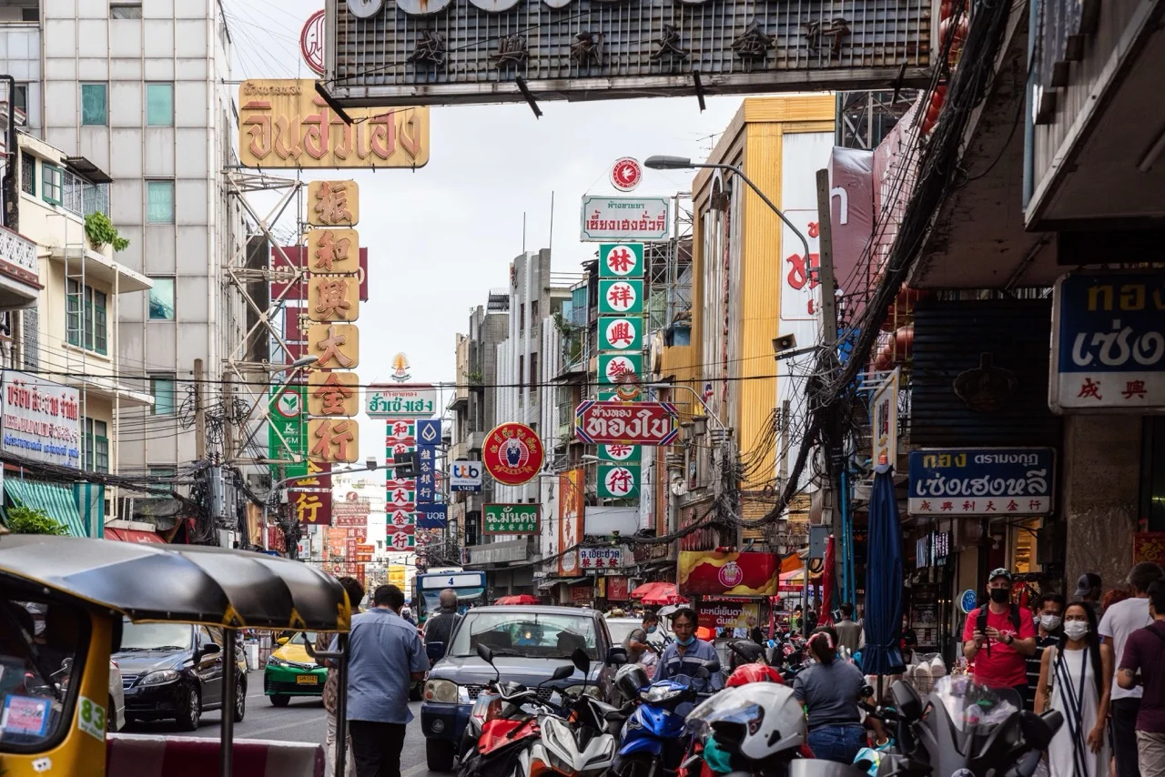 Chinatown in Bangkok