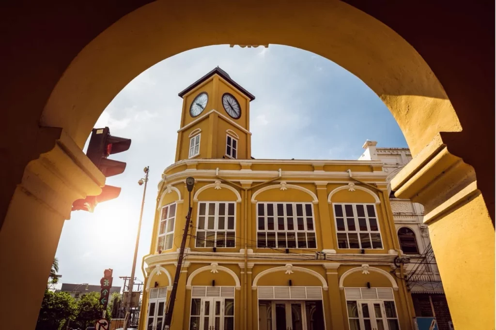 Altstadt von Phuket, touristisches Highlight in Südthailand.