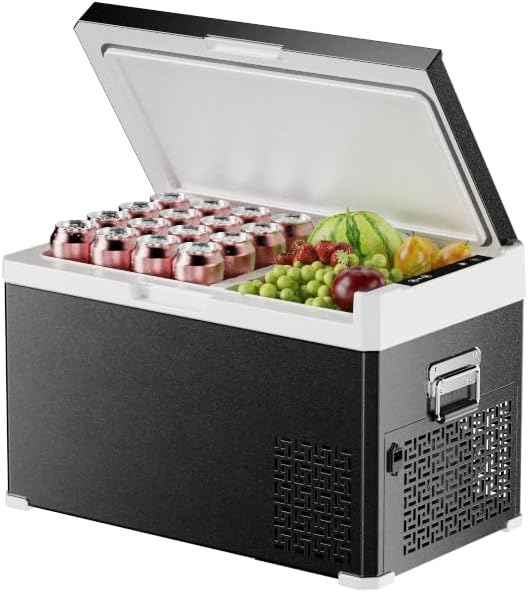 Kompressorkühlschrank als Teil des Dachzelt-Setups von Boarding Away