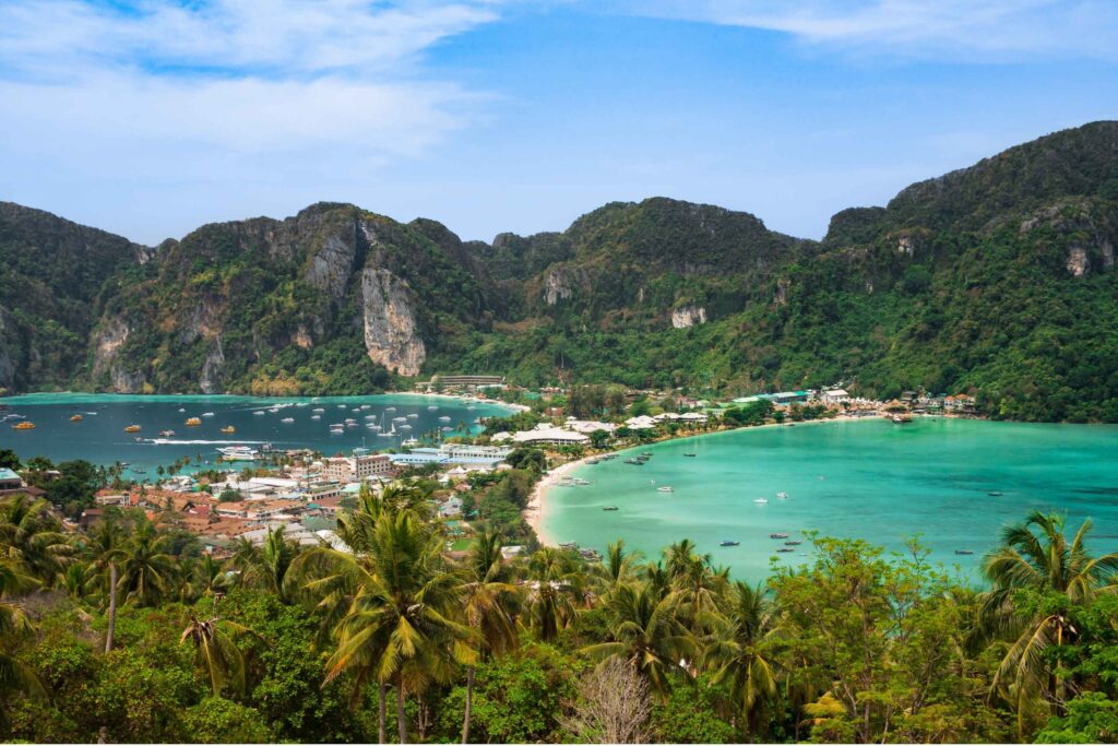 Koh Phi Phi Thailand Viewpoint Aussicht