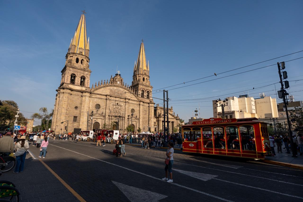 Kathedrale von Guadalajara, Etappe 3 der Mexiko Rundreise 3 Wochen