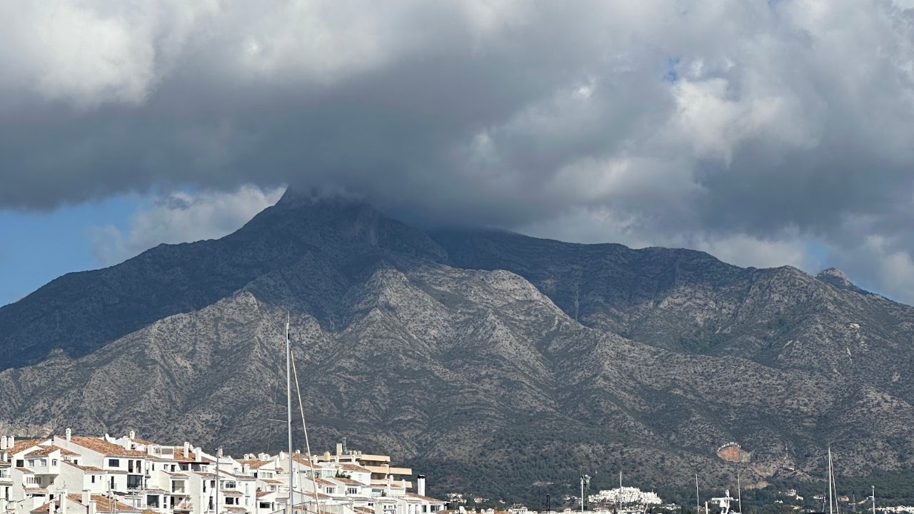 Der Hausberg La Concha in der Sierra Blanca bei Marbella