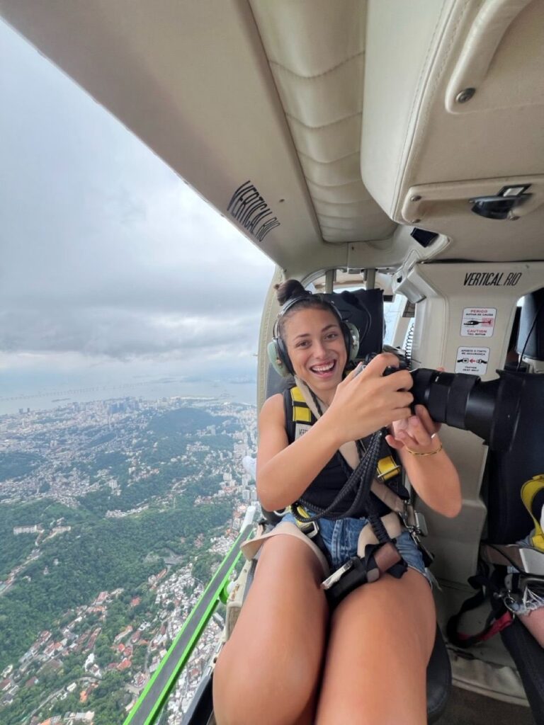 Helikopterflug über Rio de Janeiro