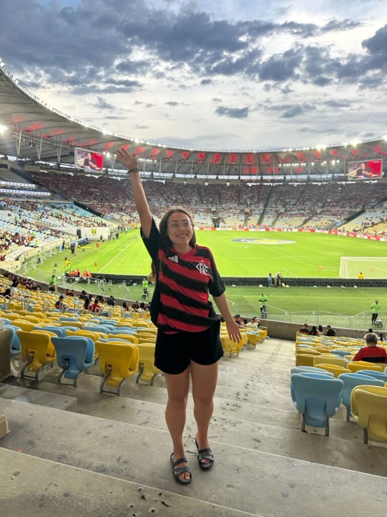 Im Maracanã-Stadion in Rio de Janeiro