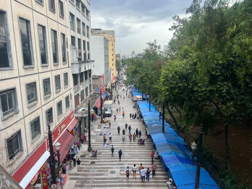 Die Avenida Paulista in São Paulo