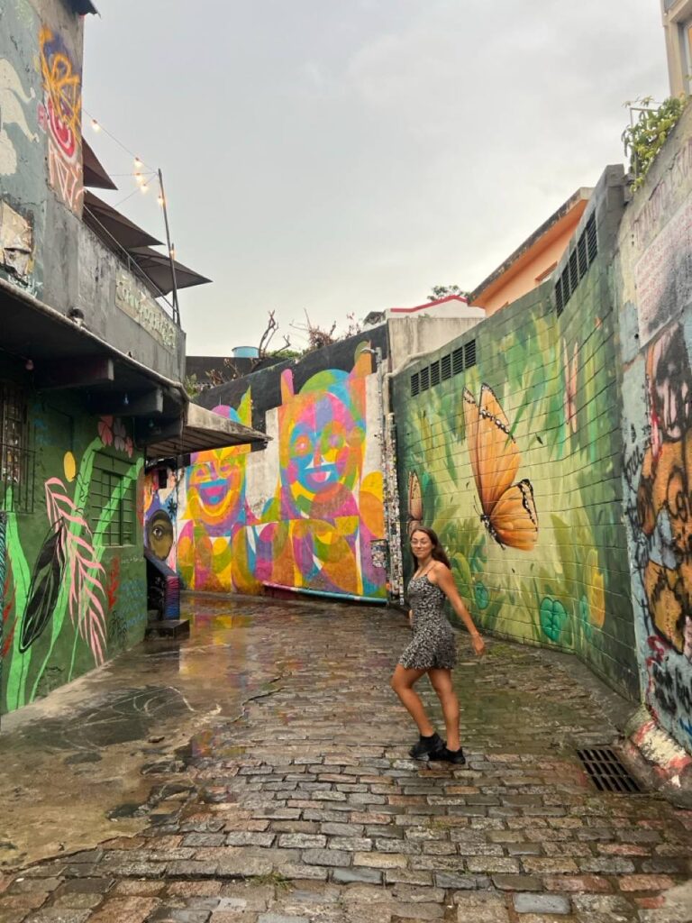 Graffiti-Wände in Vila Madalena, São Paulo