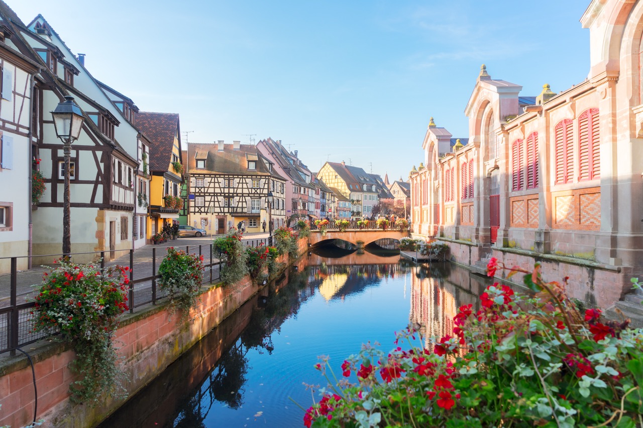 Colmar Frankreich: Fachwerkhäuser in der Altstadt
