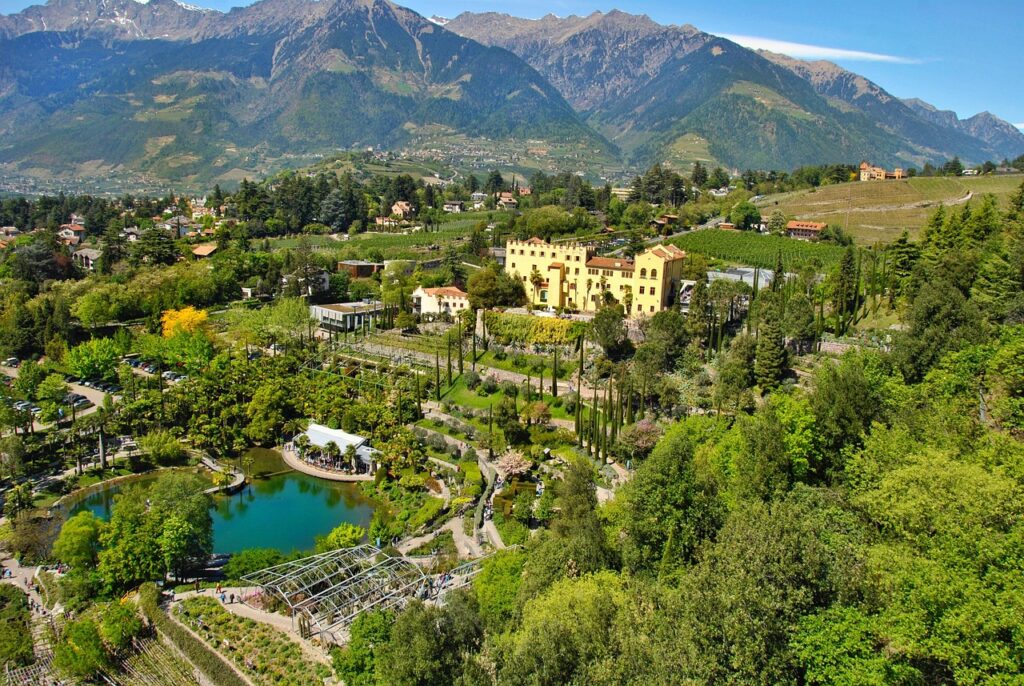 Meran Südtirol Schloss trauttmannsdorf Meran Südtirol Schloss trauttmannsdorf